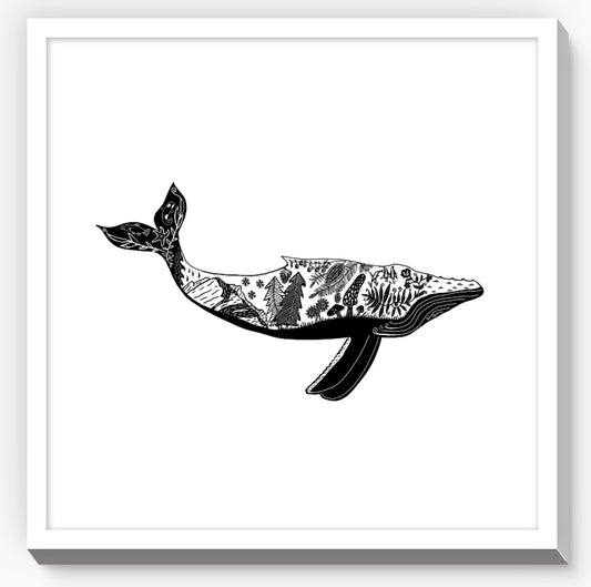 Humpback Whale Tile
